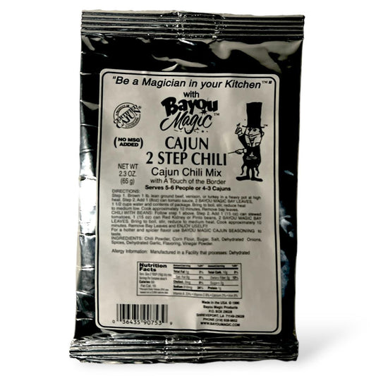 Bayou Magic Cajun 2-Step Chili Mix (No Bean)-Bayou Magic