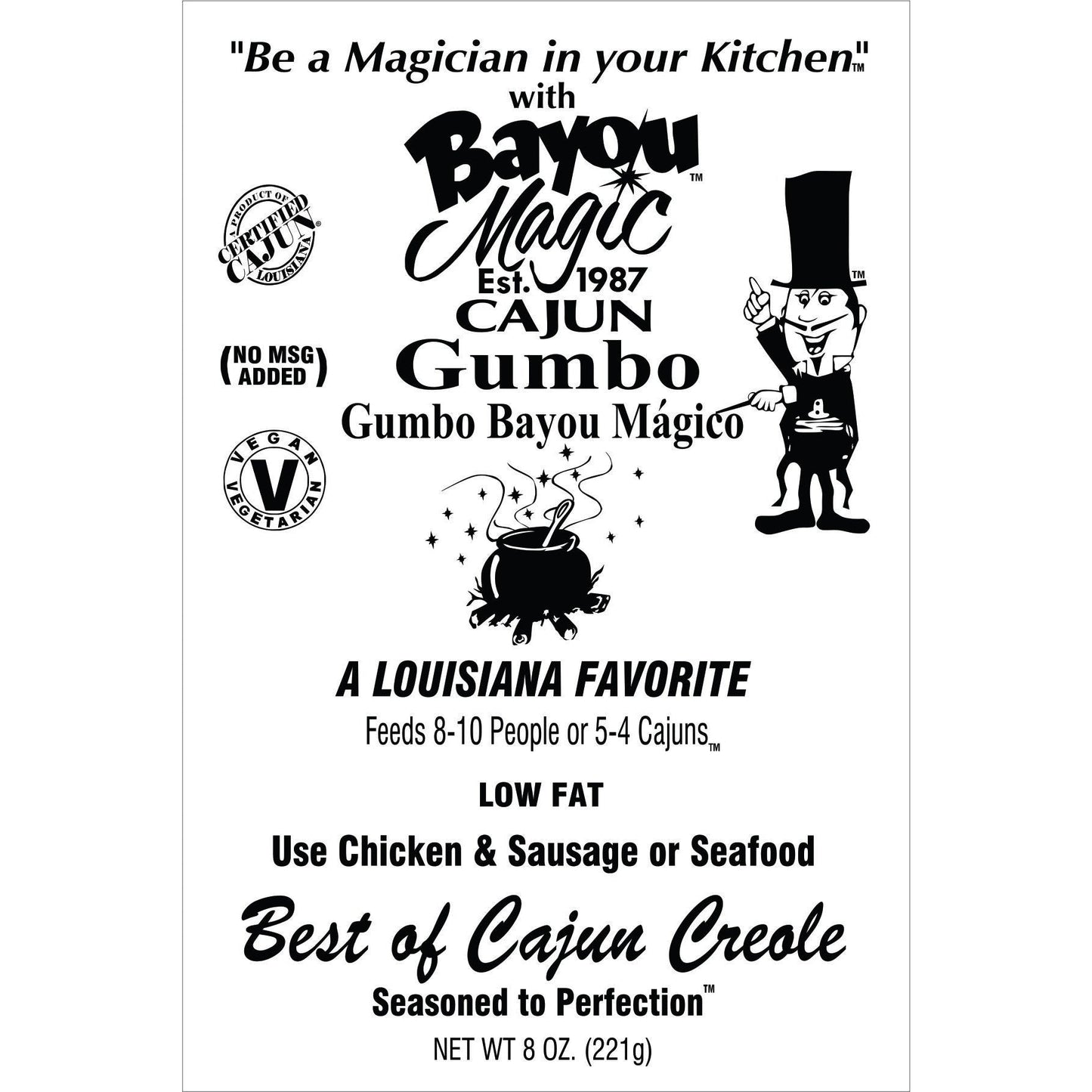 Bayou Magic Cajun Gumbo Mix-Bayou Magic