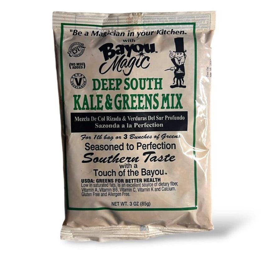 Bayou Magic Deep South Kale & Greens Mix-Bayou Magic