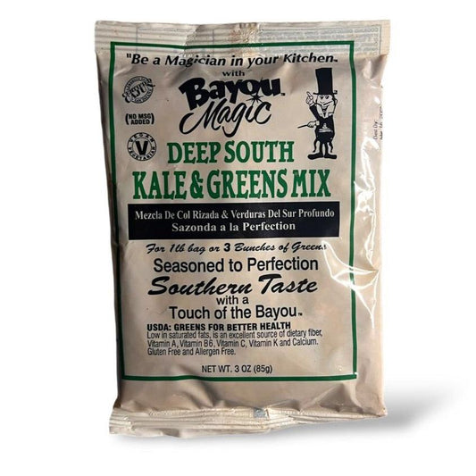 Bayou Magic Deep South Kale & Greens Mix-Bayou Magic