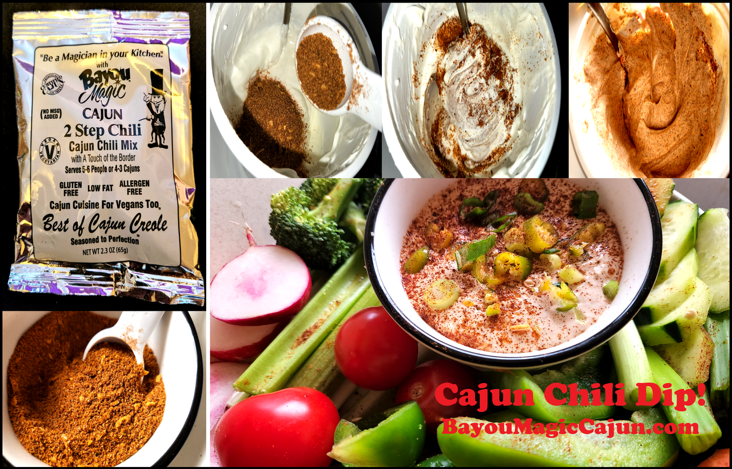 Bayou Magic Cajun 2-Step Chili Mix (No Bean)