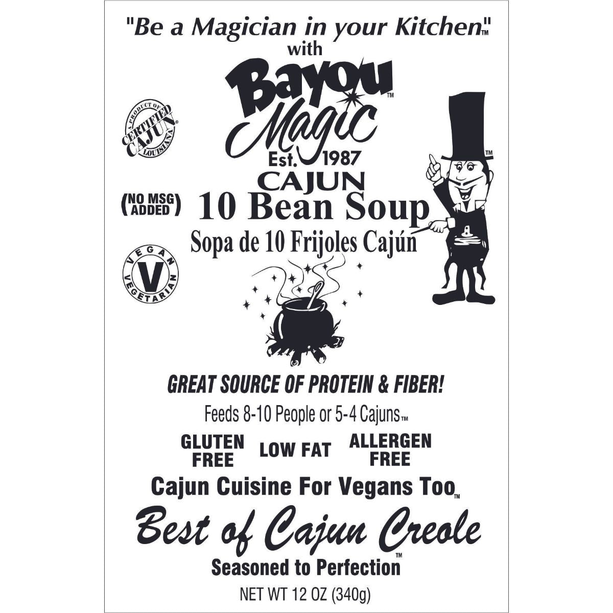 Bayou Magic Cajun 10 Bean Soup-Bayou Magic