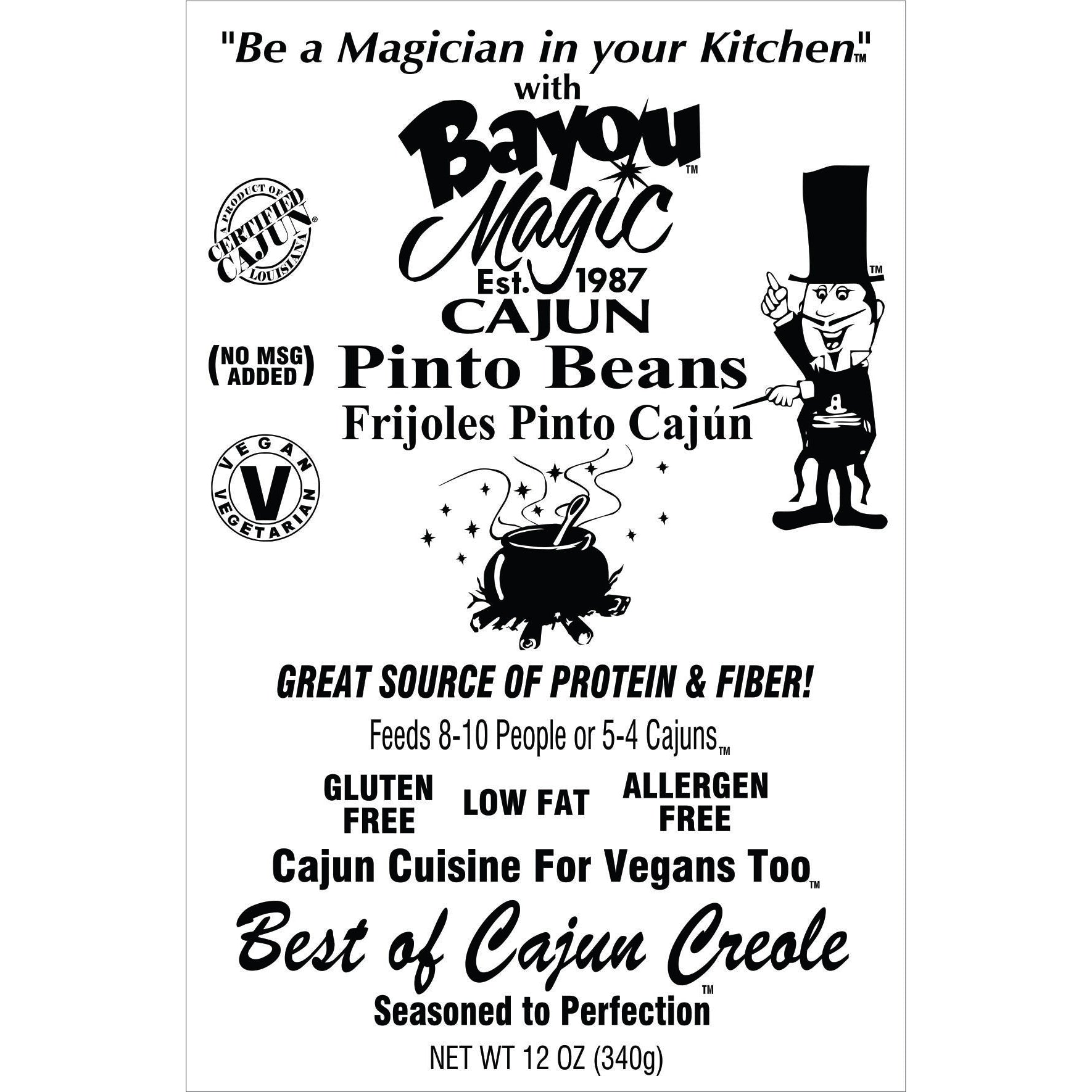 Bayou Magic Cajun Pinto Beans-Bayou Magic