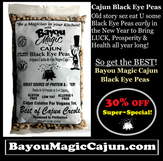 Bayou Magic Cajun Black Eye Peas