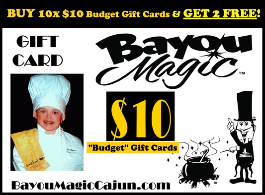 *$10 Budget* GIFT CARDS ~ BUY 10 GET 12!